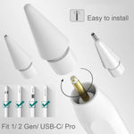 SIXFU mix metal tips showing slender fine point design