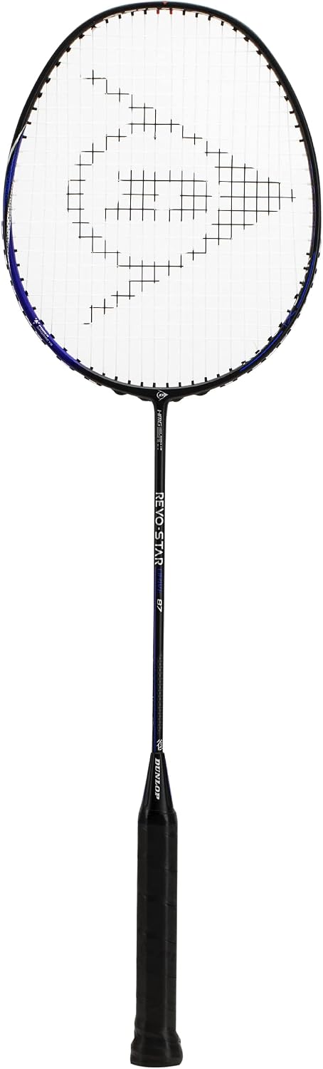 Dunlop Sports Revo-Star Titan 85 badminton racket front view professional sports gear