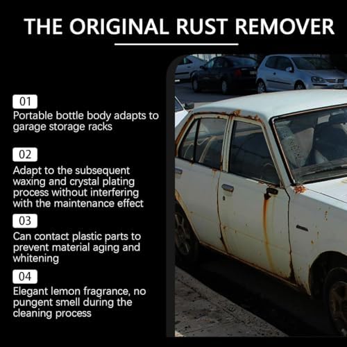 Compact 30ml bottle of Nexa rust inhibitor and surface polish