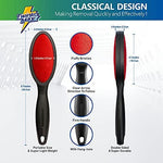 Double sided magic lint brush for clothes and furniture cleaning.