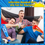Included manual air pump for inflating party favor bats