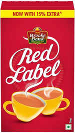 Brooke Bond Red Label Leaf Tea 500g carton front view packaging
