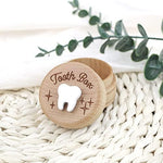 Open Xunboo lost tooth holder showing interior storage space