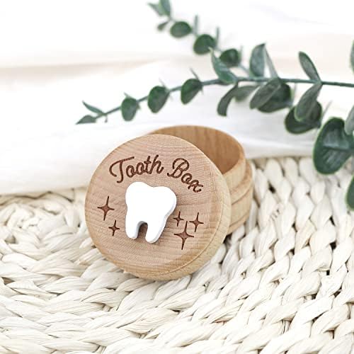 Open Xunboo lost tooth holder showing interior storage space