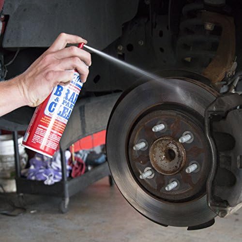 Back label view of Cyclo brake and parts cleaning spray