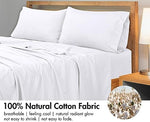 Royale Linens white Queen size top sheet neatly folded highlighting the smooth weave.
