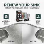 Using Yadool polish on stainless steel kitchen sink