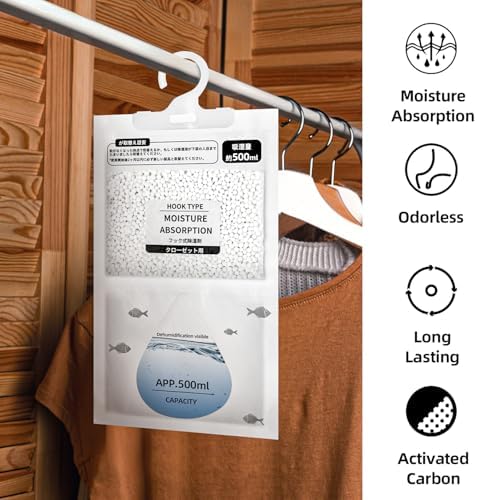 Fragrance free moisture absorber bag showing one way permeable paper technology