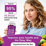 Back of Mulittea calcium supplement bottle showing ingredients
