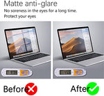 Close up of Keanboll screen protector fingerprint resistance