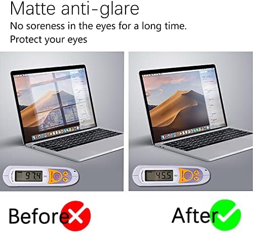 Close up of Keanboll screen protector fingerprint resistance