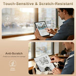 Full coverage view of Caweet film on Kindle Scribe display