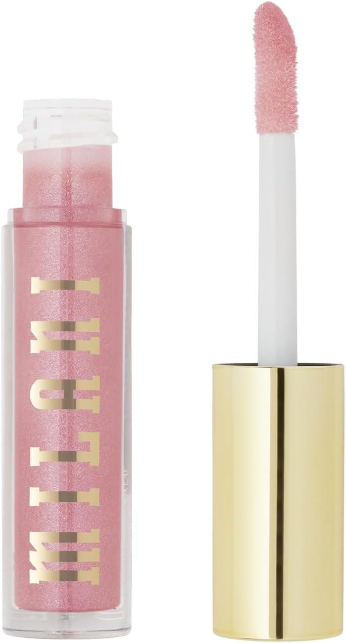 Milani Lip Gloss, Keep It Full Nourishing Lip Plumper with Hyaluronic Acid & Peptides for Soft, Fuller-Looking Lips (0.13 Fl. Oz.) Sparkling Pink - Image 9