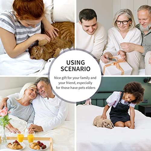 WenBags liquid resistant bed sheet draped over a queen bed setup for dogs and cats