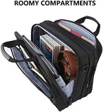 Durable canvas poly fabric laptop messenger bag