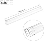 Meccanixity rigid polycarbonate tube showing high transparency