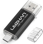 Leizhan 128GB USB 3.0 flash drive front view