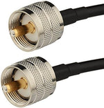 Close up of Superbat PL-259 male connector head