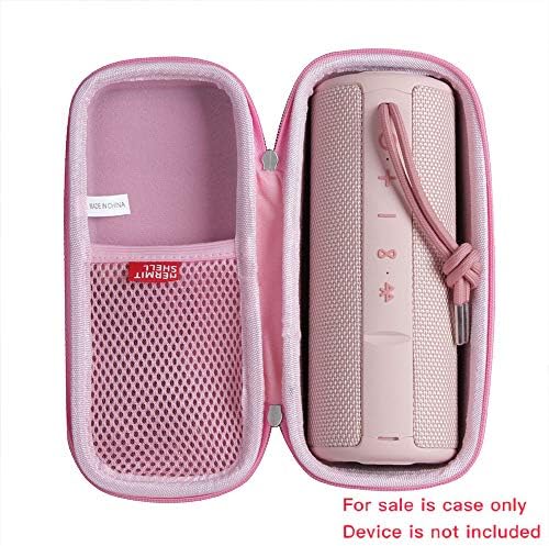 Hermitshell EVA shockproof storage case open view showing internal mesh pocket