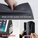 Samhousing multi-angle tablet pillow being carried easily by its built-in travel handle