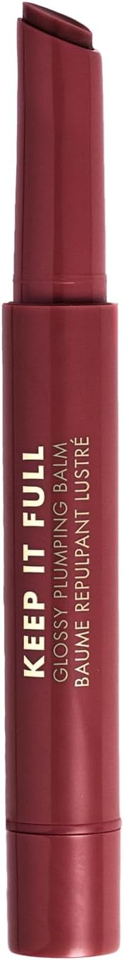 Milani lip plumper deep berry shade 180 Jam applicator wand close up