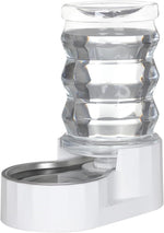 RIZZARI 8L Stainless Steel Gravity Pet Water Dispenser - Auto-Refill | No Electricity Needed,Wide-Mouth Cleaning,Triple Filtration,BPA-Free Materials,Visible Water Level - Image 11