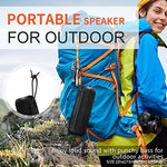 Sowo wireless speaker used in outdoor setting