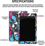 Close up of glossy glitter texture on Kindle Paperwhite 11th Gen skin