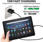 Close up of the certified safety labeling on the EGK fast charging adapter