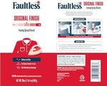 Faultless aerosol spray starch for smooth iron glide on cotton shirts.