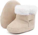 Zoolar infant soft boots arranged neatly in packaging layout