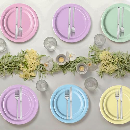 Oigco Pastel Birthday Party Decoration Kit Layout