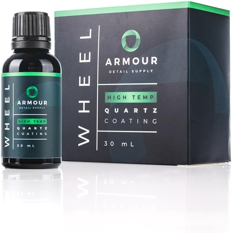 Armour Detail Supply Wheel Coating 30 milliliter bottle front view showcasing authentic packaging.