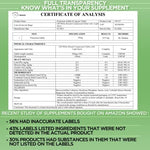 ThyroShield imported nuclear radiation safety supplement bottle for home disaster preparation kits.