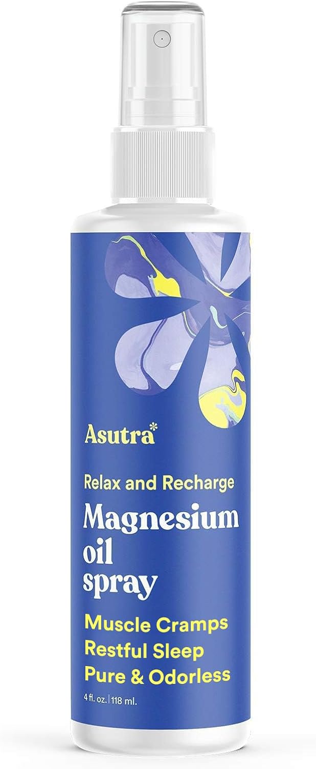 Pack of 2 ASUTRA Zechstein magnesium oil spray bottles