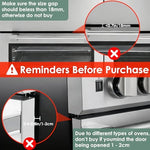 Zentivor oven lock installed on a kitchen appliance