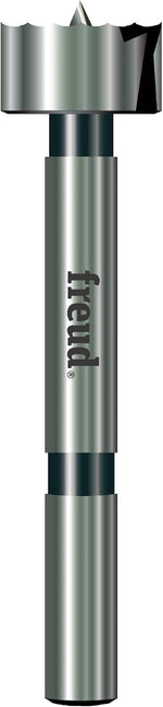 Freud precision shear serrated edge Forstner drill bit front view