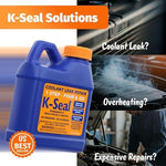 K-Seal ST5501 universal antifreeze compatible coolant sealer bottle showing the brand label clearly