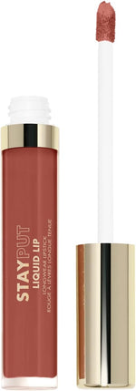 Milani longwear liquid lipstick matte finish shade vibe swatch on hand
