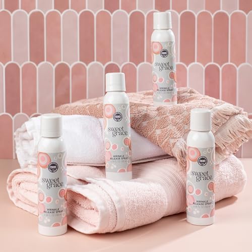 Sweet Grace Collection odor eliminating clothing spray bottle back label