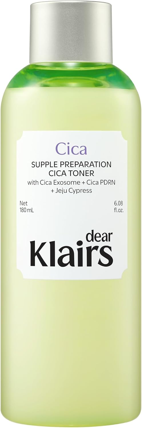 Dear Klairs Supple Preparation Cica Toner 180ml front view bottle