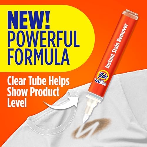 Tide laundry spot cleaner pen for removing coffee and food stains