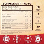 DrFoster Coenzyme Q10 dietary supplement showing supplement facts and ingredients