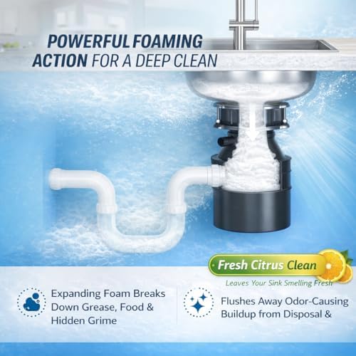 Renuv kitchen drain freshener tablets box
