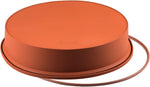 Silikomart 7-Inch Silicone Classic Collection Cake Pan ready for baking