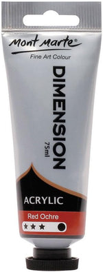 Mont Marte Dimension Acrylic 75mls - Lemon Yellow - Image 11