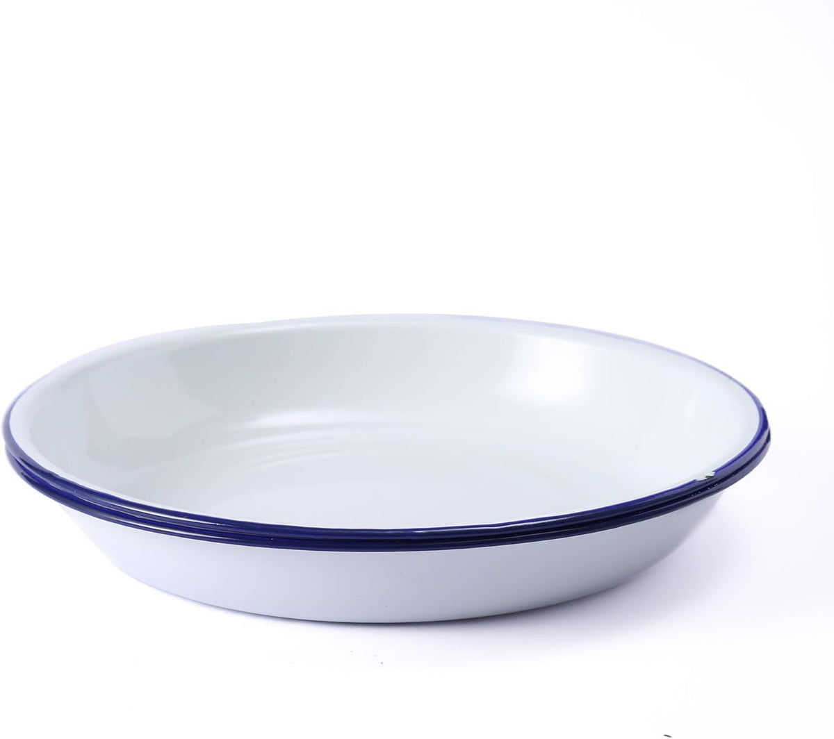 Extra Large Yorkshire Pudding Pans, 10 in Deep Tins, 2 Pack | Round Enamel Tins, 1.57 in Deep, For Giant Yorkshire Puddings, Sunday Roasts And British-Style Family Meals, Recipe Card - Image 9