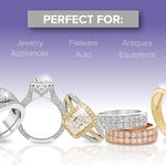 Concentrated liquid metal polish for mirror-like shine on copper and chrome
