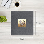 Potricher picture memory book 200 pockets displaying open pages layout
