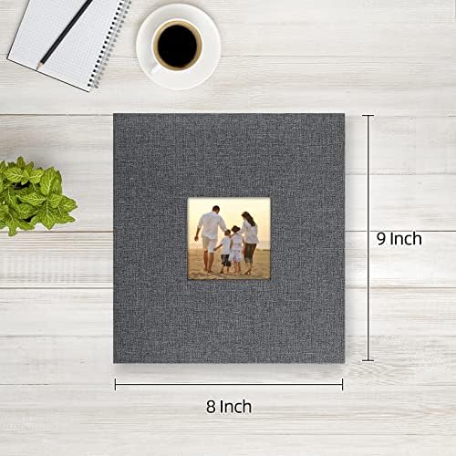 Potricher picture memory book 200 pockets displaying open pages layout